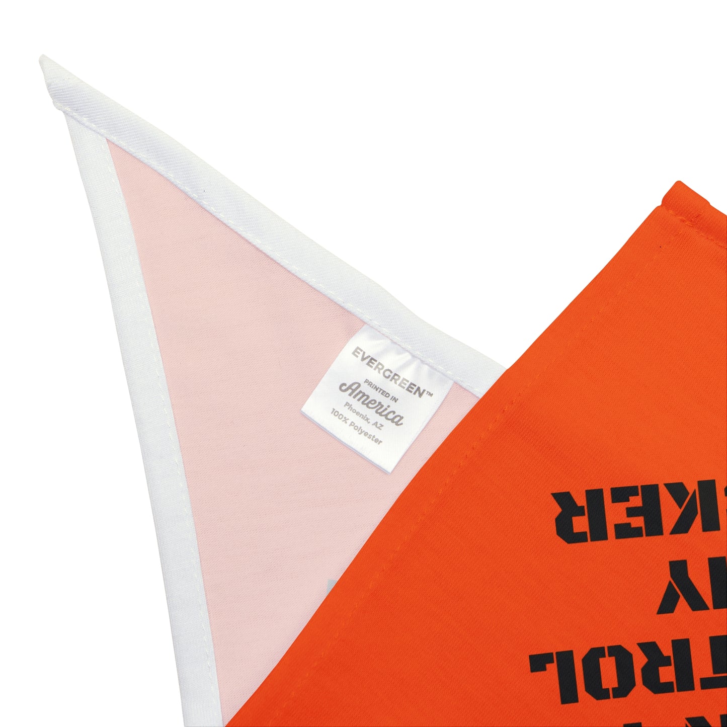 Playful Pet Bandana "CAUTION! I can't control my licker"