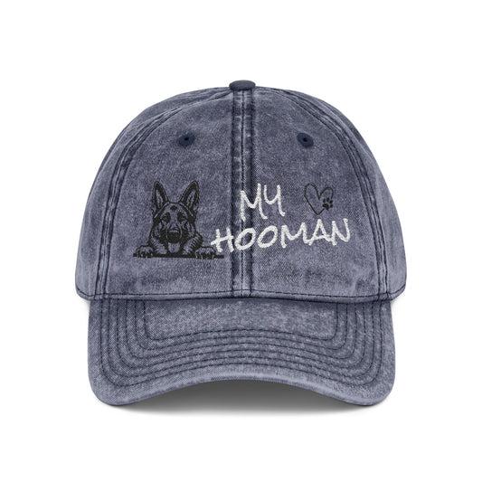"My Hooman" German Shepherd Embroidered Hat