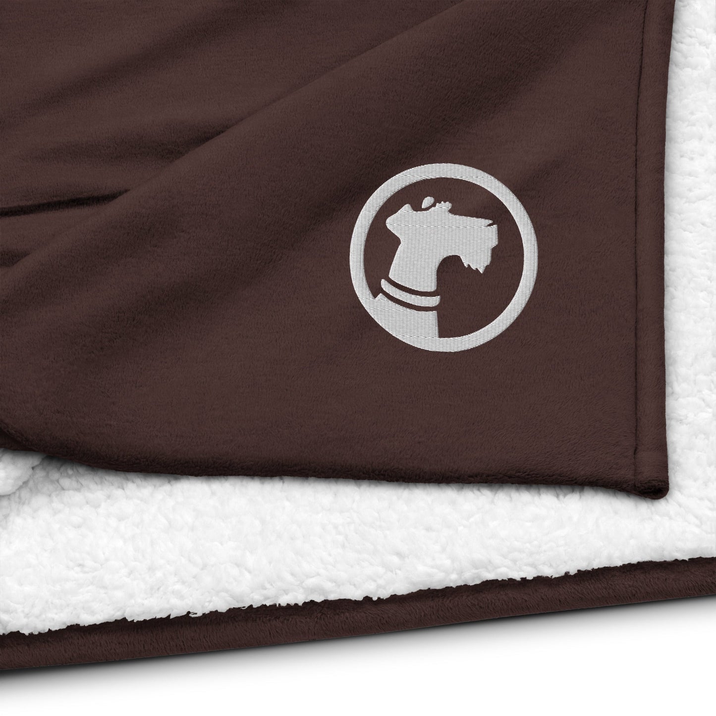 Walker's Embroidered Sherpa Blanket