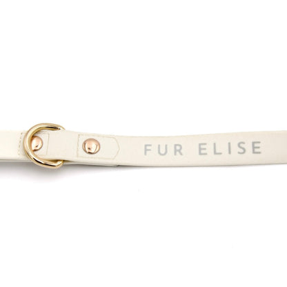 Fur Elise Leash - Bone