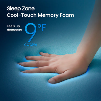 2" Cooling Gel Memory Foam Topper - Waterproof & Extra Thick