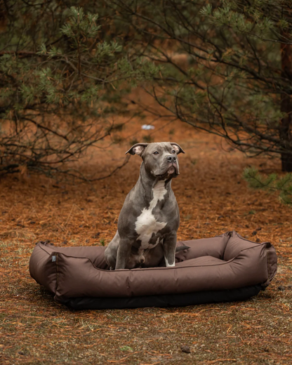 Chester & Lee | Waterproof Sleeper Dog Bed Brown