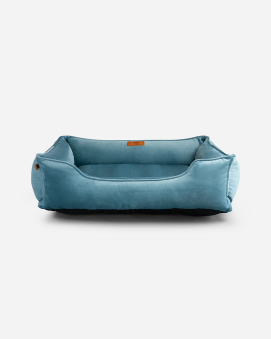 Chester & Lee | Vibrant Velvet Sleeper Dog Bed Tiffany