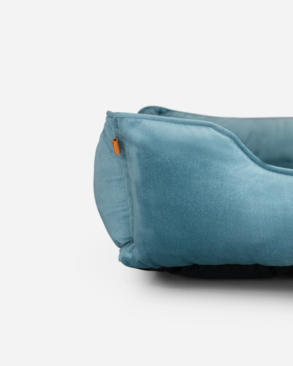 Chester & Lee | Vibrant Velvet Sleeper Dog Bed Tiffany