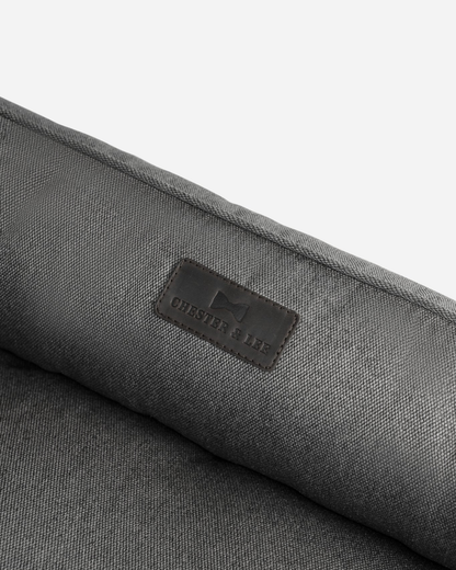 Chester & Lee | Cotton Sleeper Dog Bed Gray