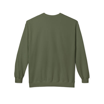 "Dog Hair Everywhere" Unisex Midweight Soft-style Fleece Crewneck Sweatshirt