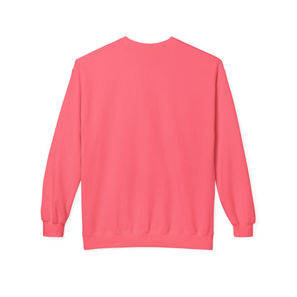 "Dog Hair Everywhere" Unisex Midweight Soft-style Fleece Crewneck Sweatshirt