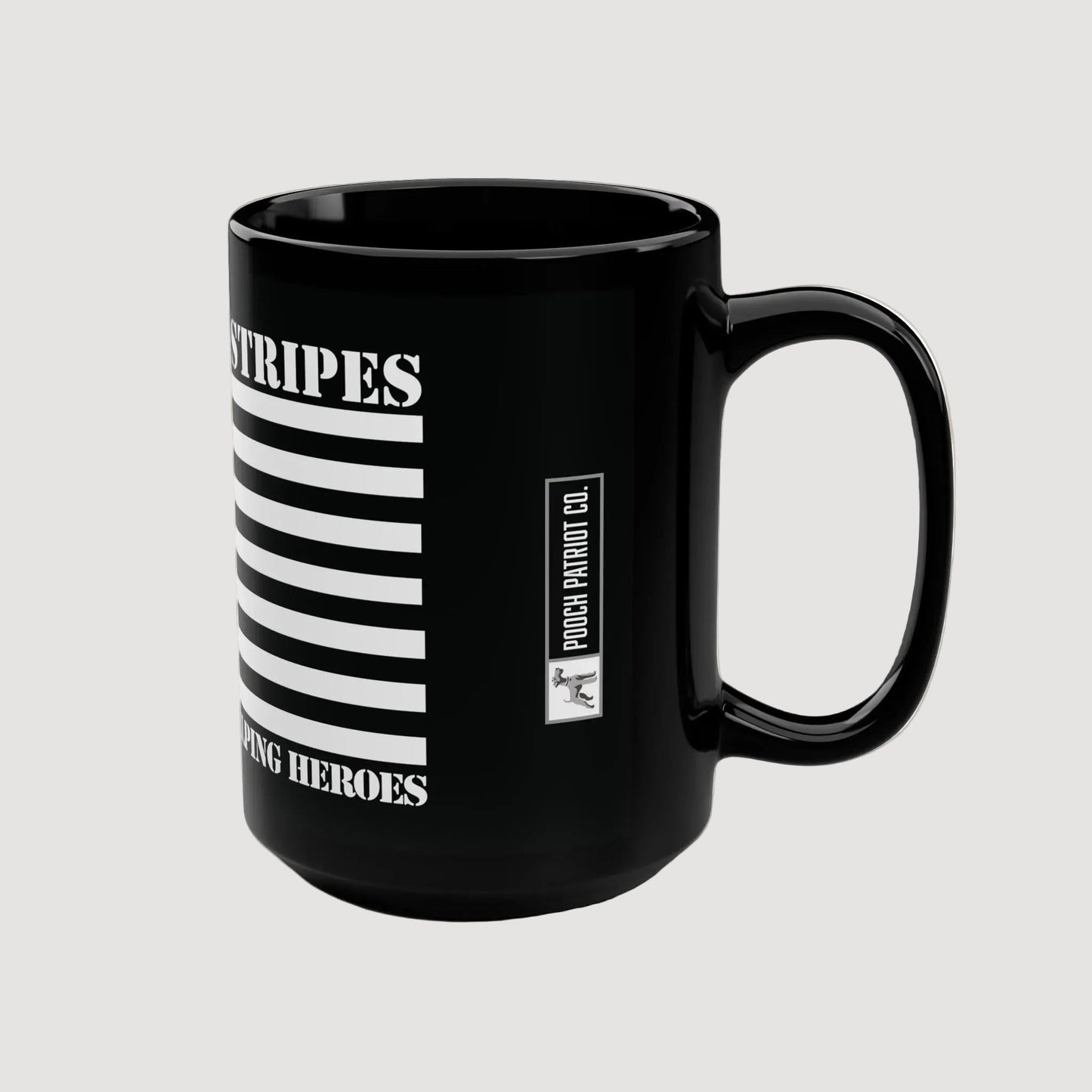 Paws and Stripes Logo Coffee Mug | Pooch Patriot Co.