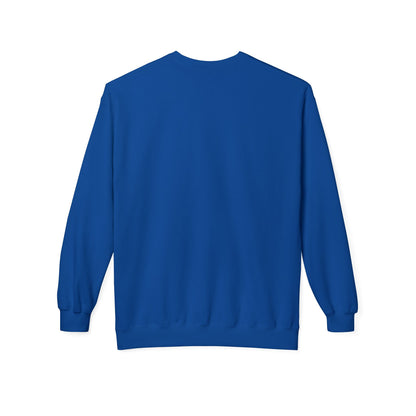 "Dog Hair Everywhere" Unisex Midweight Soft-style Fleece Crewneck Sweatshirt