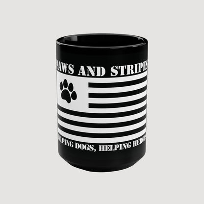 Paws and Stripes Logo Coffee Mug | Pooch Patriot Co.