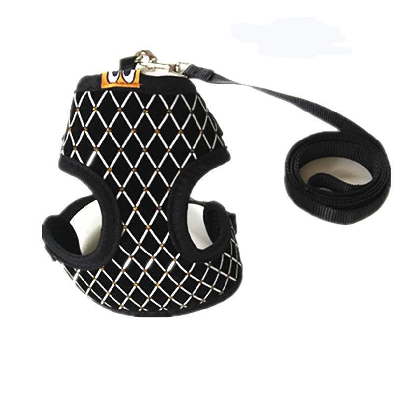 Pet Comfort Harness: Breathable Nylon Vest For Small And Medium Dogs And Cats