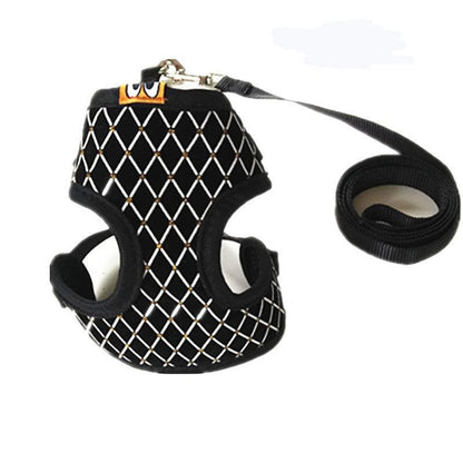 Pet Comfort Harness: Breathable Nylon Vest For Small And Medium Dogs And Cats