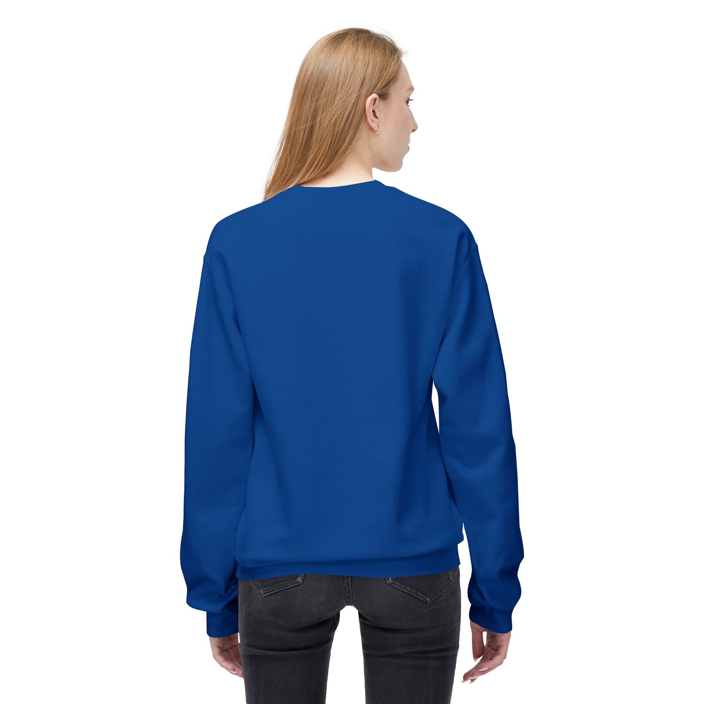 "Dog Hair Everywhere" Unisex Midweight Soft-style Fleece Crewneck Sweatshirt