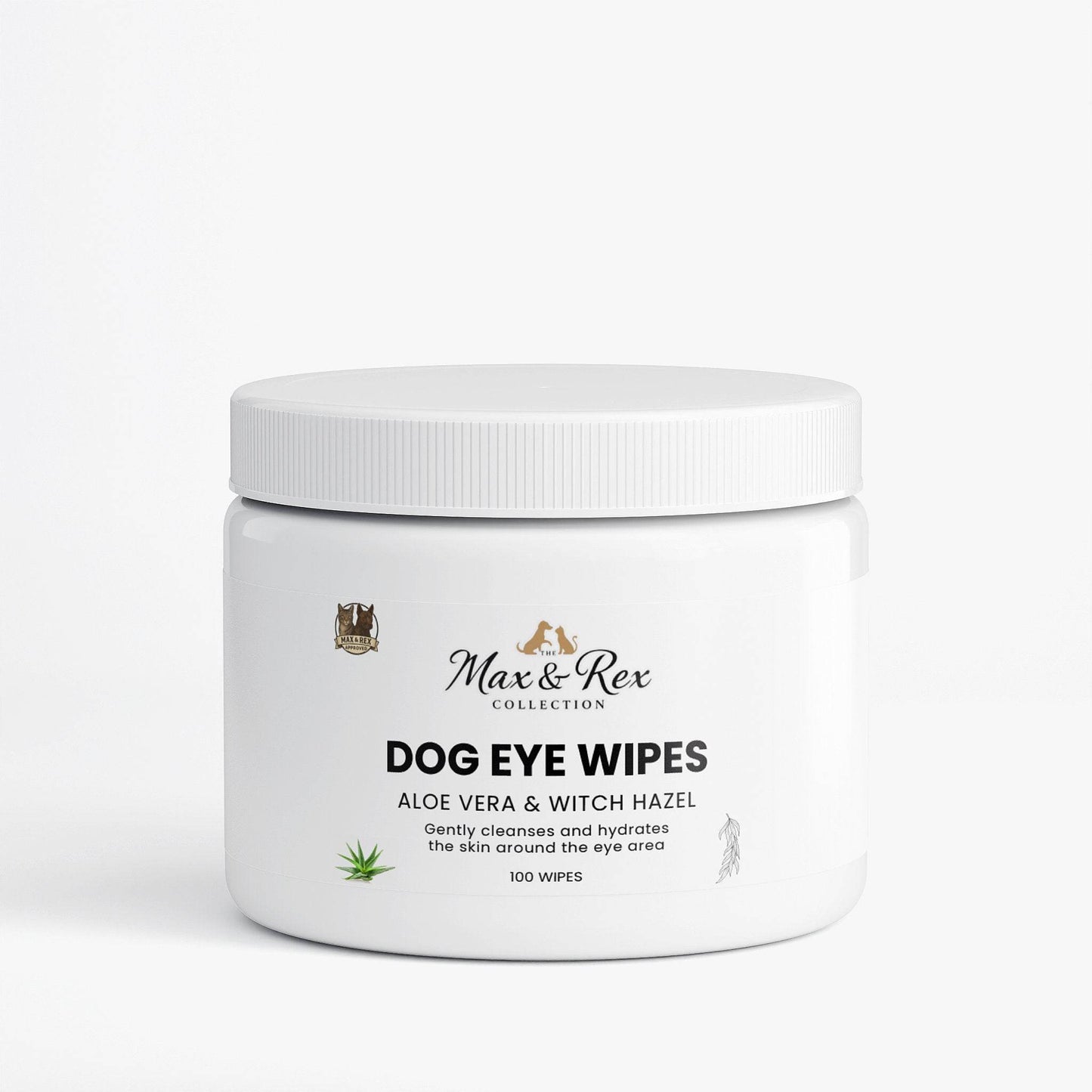 The Max & Rex Collection Dog Eye Wipes