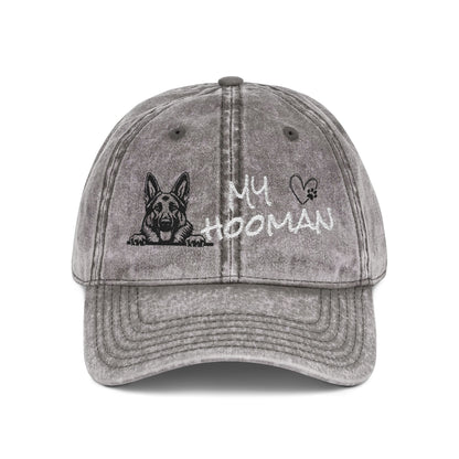 "My Hooman" German Shepherd Embroidered Hat