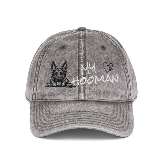 "My Hooman" German Shepherd Embroidered Hat