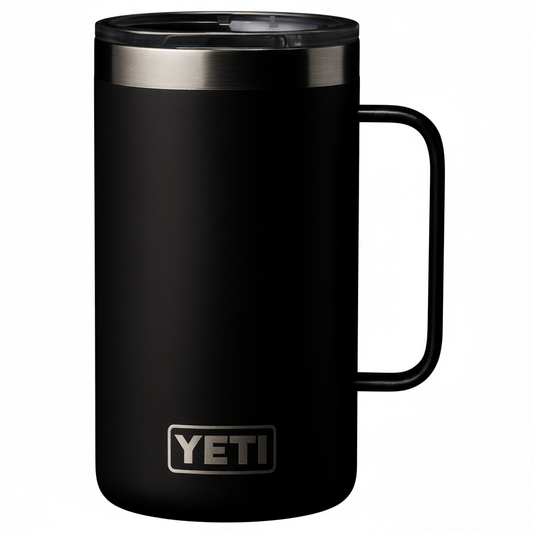 24 oz YETI Insulated Tumbler Travel Mug Multiple Colors & Custom Engraving