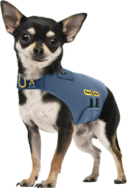 3-in-1 Dog Anxiety Vest with Music & Aromatherapy Calming Coat XXS–XXL