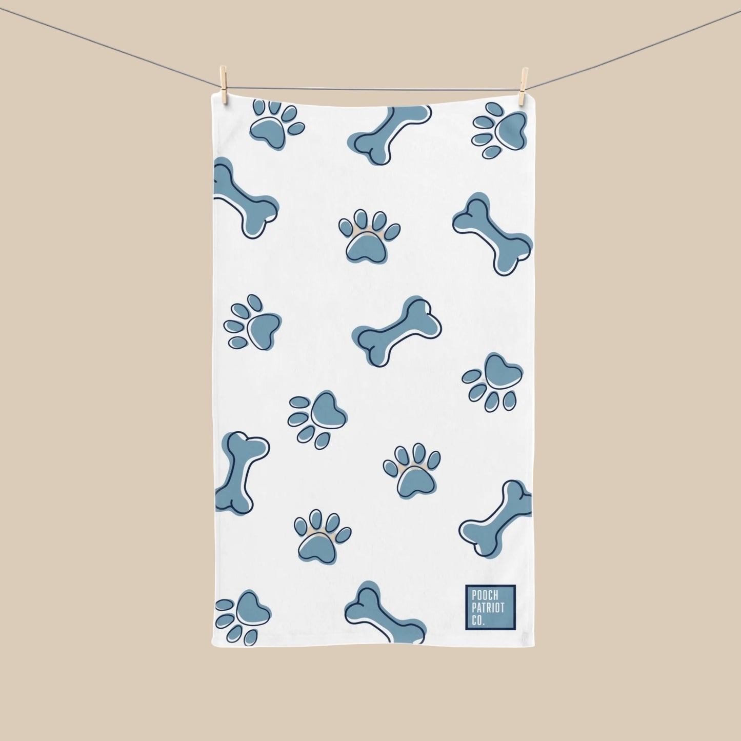 From Ruff to Fluff™ Hand Towel – Quick-Dry Grooming & Everyday Paw Care