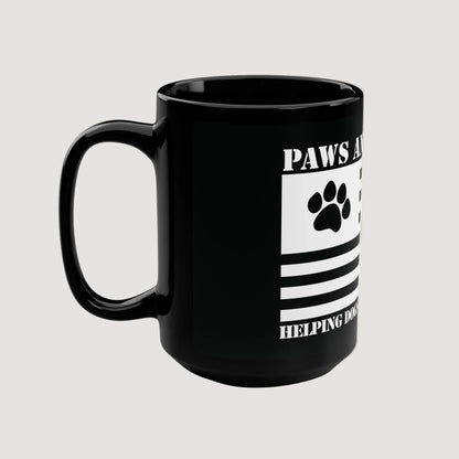 Paws and Stripes Logo Coffee Mug | Pooch Patriot Co.