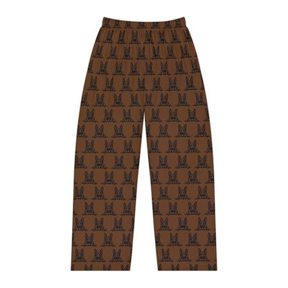 Brown German Shepherd Women's Pajama Pants