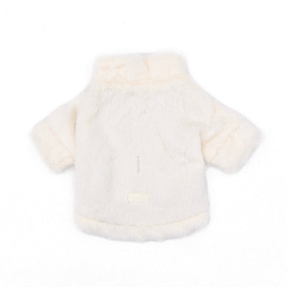 Fur Elise Furi Pet Coat - Bone