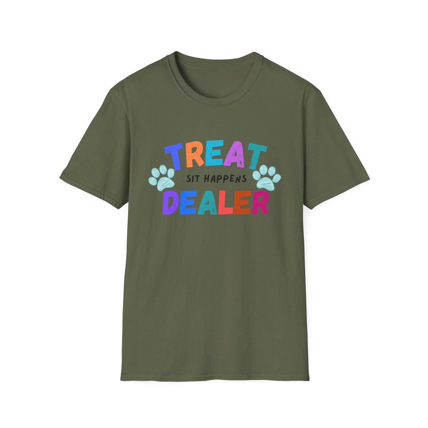 Treat Dealer "Sit Happens" T-Shirt