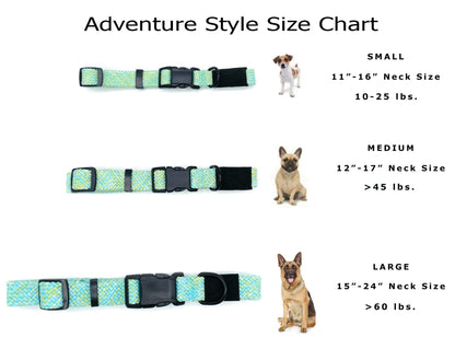 Adventure Style Flat Weave Mountain Wave Climbing Rope Dog Collar