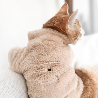 Fur Elise Furi Pet Coat - Sand