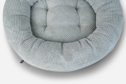 Chester & Lee | Moonlight Gray Donut Dog Bed