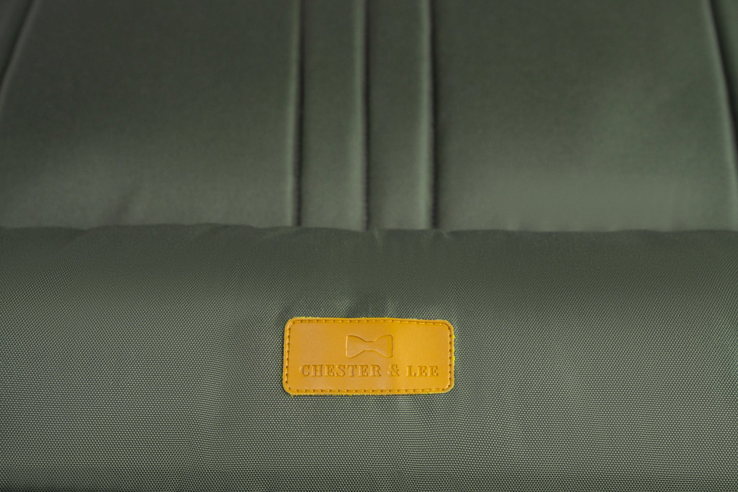 Chester & Lee | Waterproof Lounger Dog Bed Green