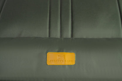 Chester & Lee | Waterproof Lounger Dog Bed Green