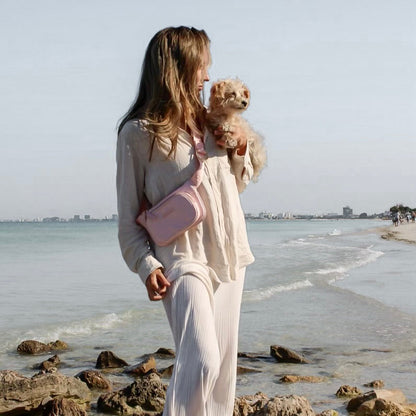 Dog Walking Bag - Rose