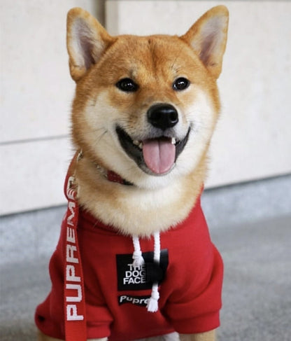 Sport Retro Hoodies Pet Clothes S-XXL