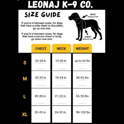 Tactical Dog Harness - Heavy Duty & Quick Release