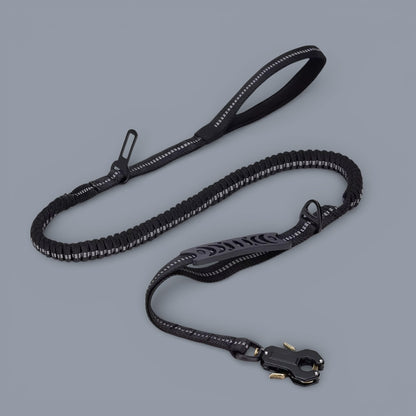 Quick-Release Frog Clip Bungee Leash - (Absorbs Pulls)