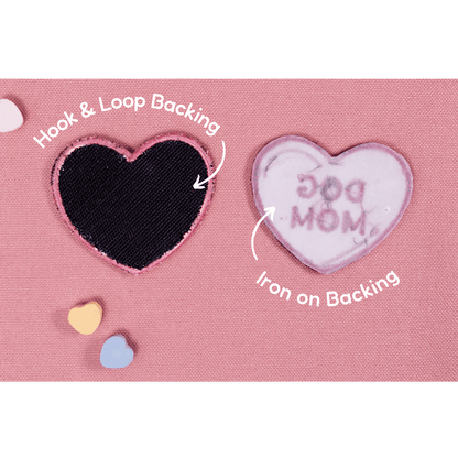 Dog Mom Heart Patch