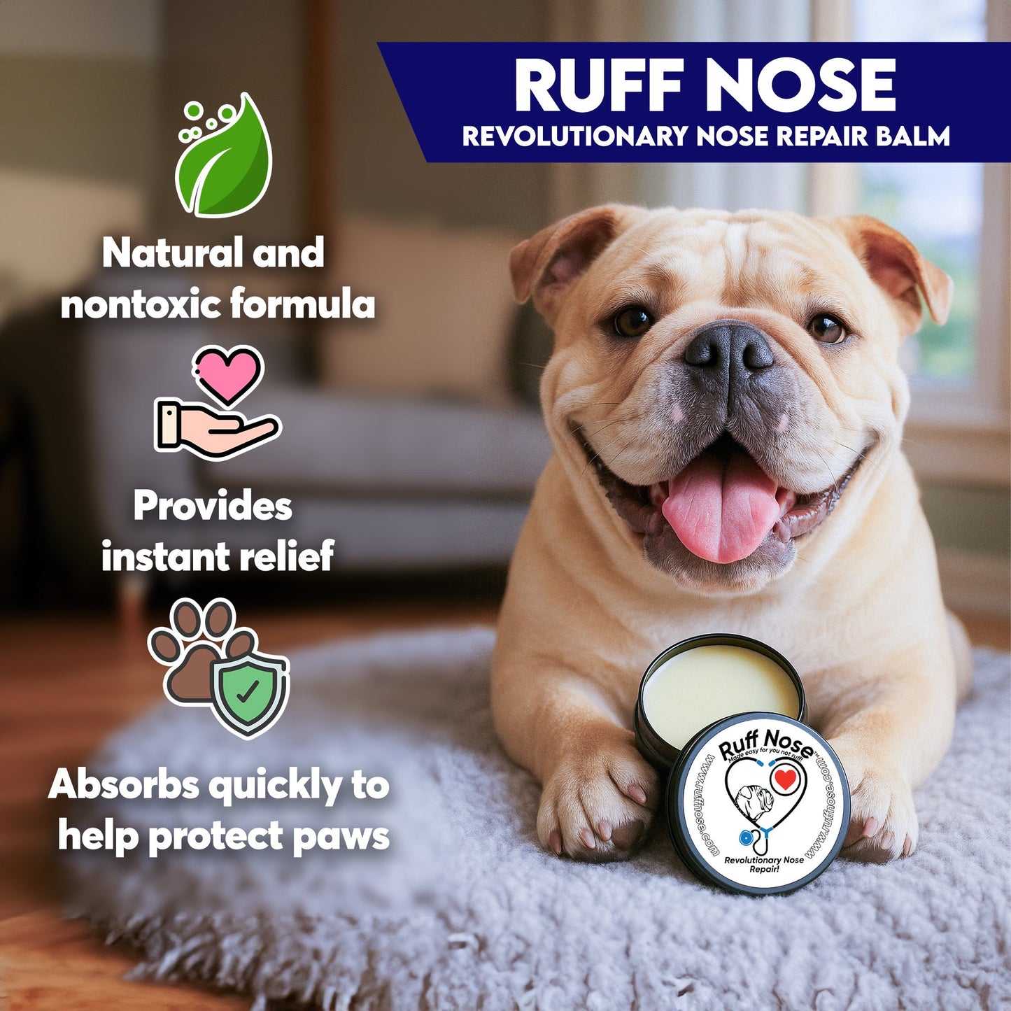 Pet Nose Repair Balm-  4 oz
