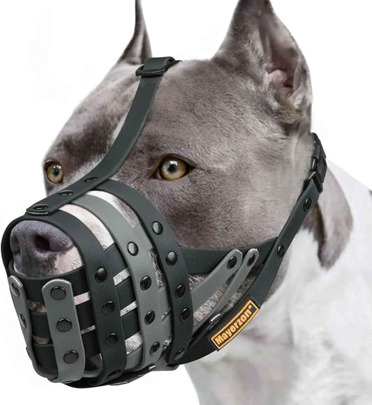 Lightweight Basket Dog Muzzle for Panting & Drinking
