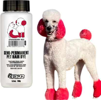 OPAWZ Semi-Permanent Pet Hair Dye – Non-Toxic Color for Dogs & Cats