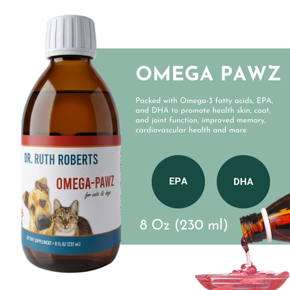 PRE-ORDER Omega Pawz - Liquid Omega 3 Oil for Dogs and Cats