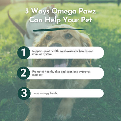 PRE-ORDER Omega Pawz - Liquid Omega 3 Oil for Dogs and Cats