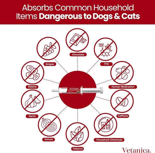 Pawmergency Activated Charcoal Pet First Aid Kit –Poison Rescue 2 Pack (30ml)