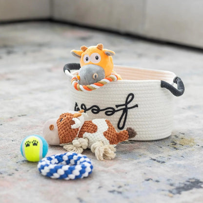 Premium New Puppy Gift Basket – Dog Starter Kit & Birthday Toy Set