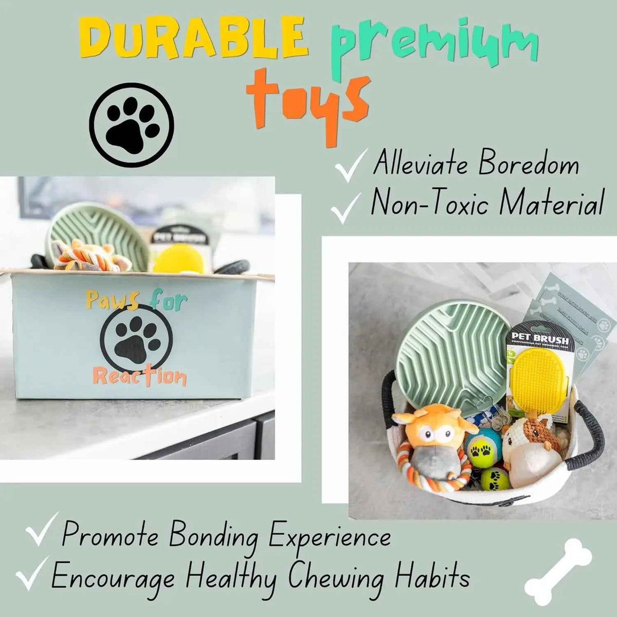 Puppy Gift Basket – Dog Starter Kit & Birthday Toy Set