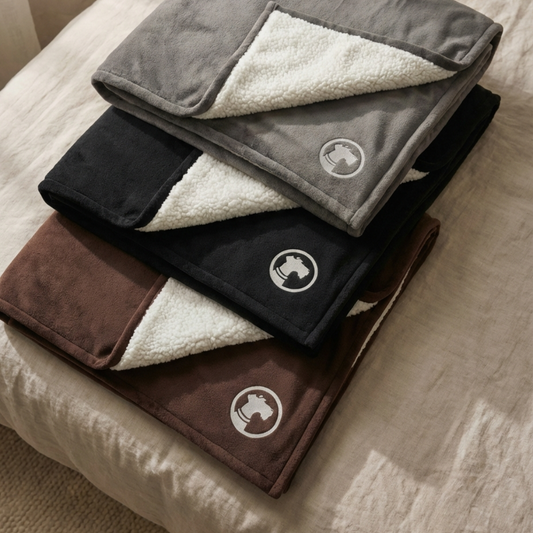 Pooch Patriot Embroidered Sherpa Blanket