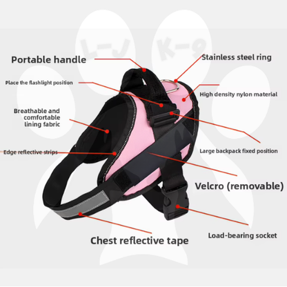 Easy Pull-Over Dog Harness