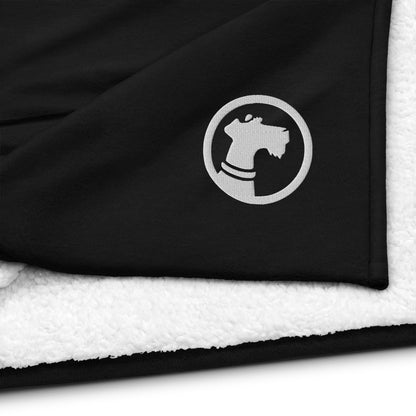 Walker's Embroidered Sherpa Blanket