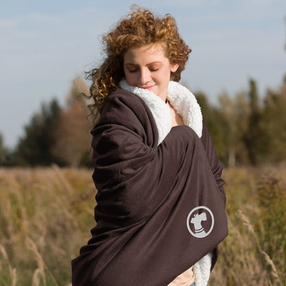 Walker's Embroidered Sherpa Blanket