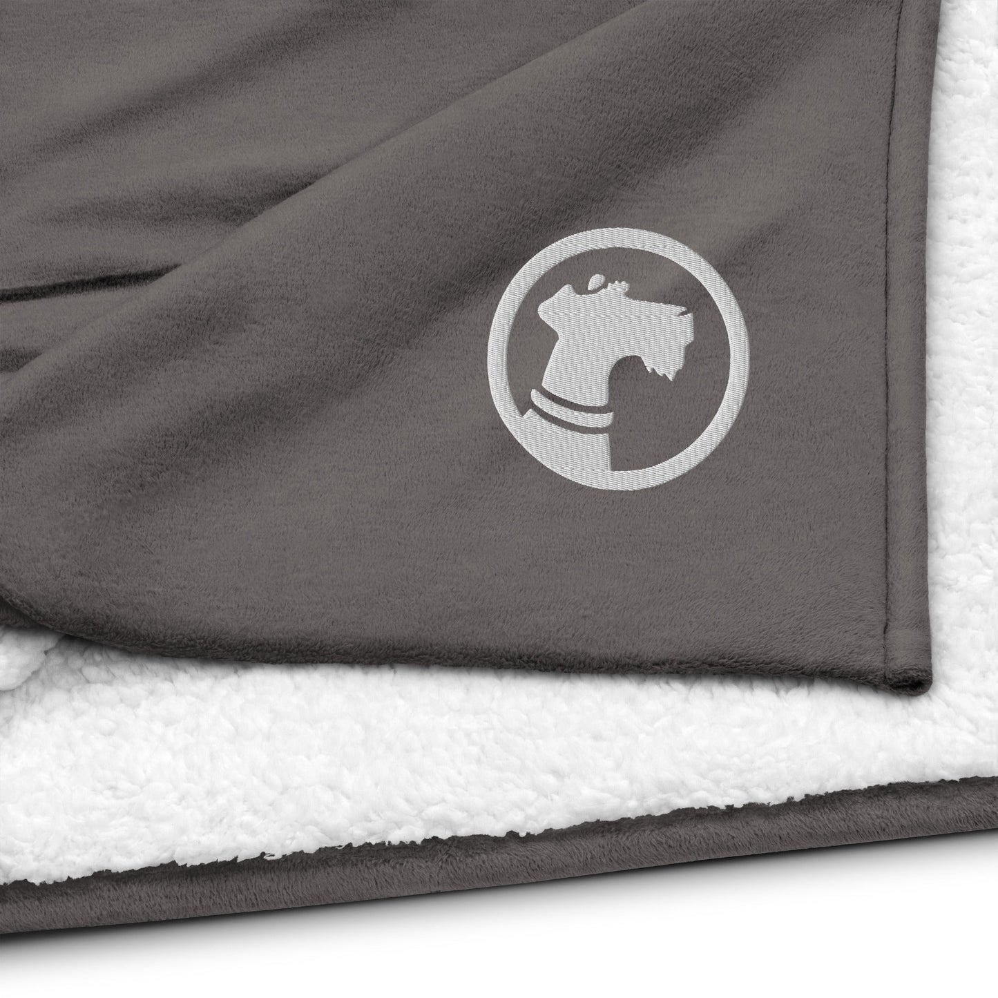 Walker's Embroidered Sherpa Blanket